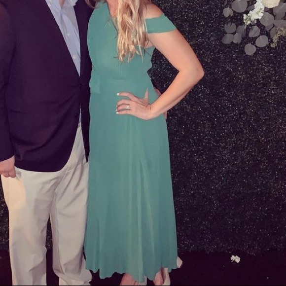 Green midi dress - Picture 3 of 3